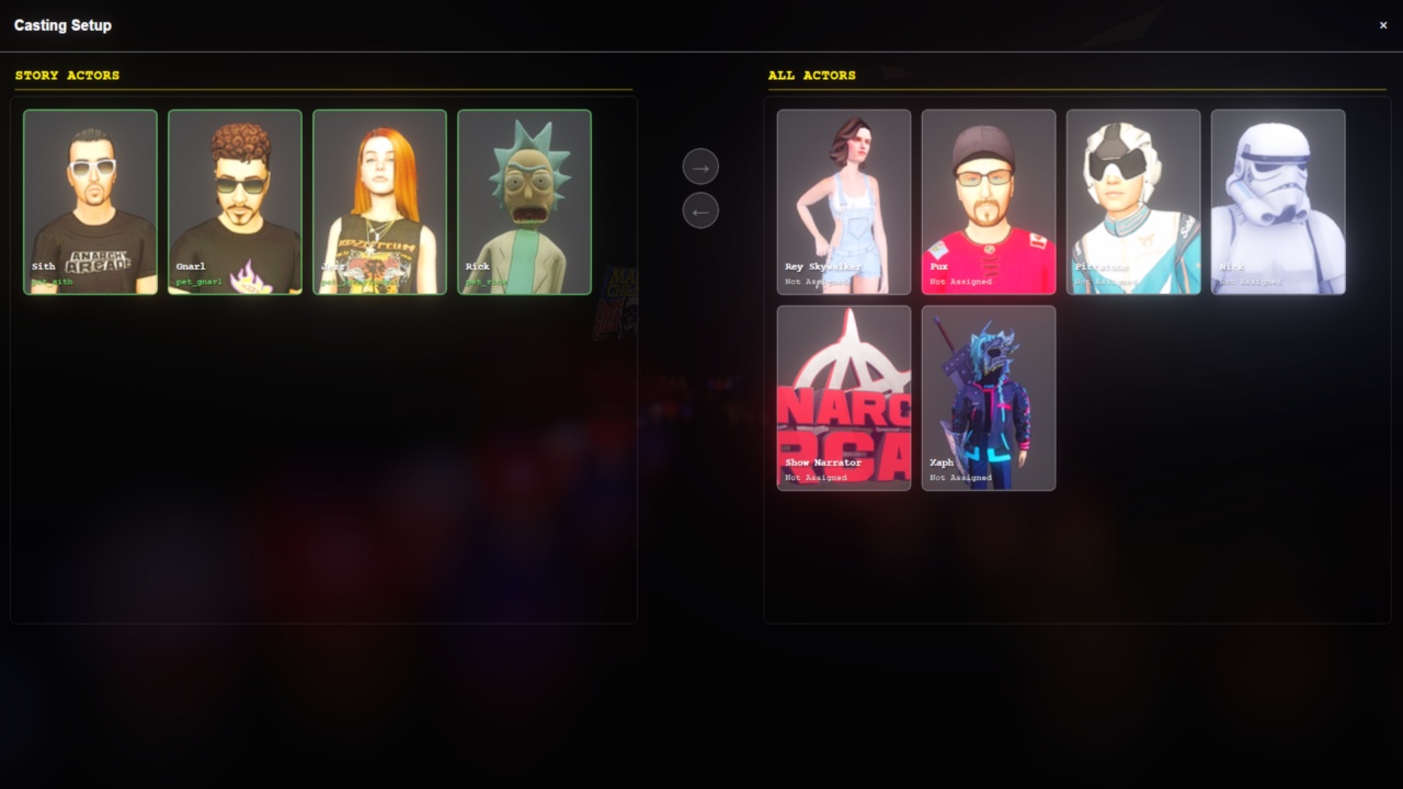 Auto-casting configuration interface