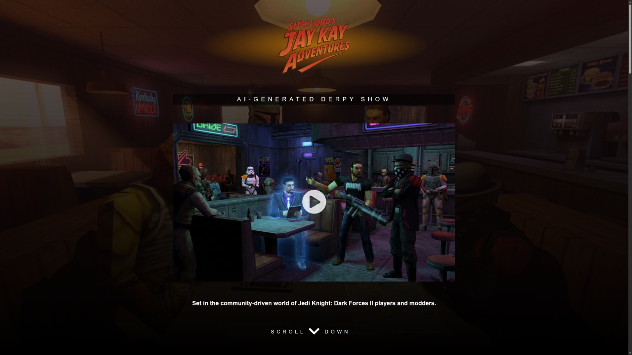 JK Crew Adventures landing page