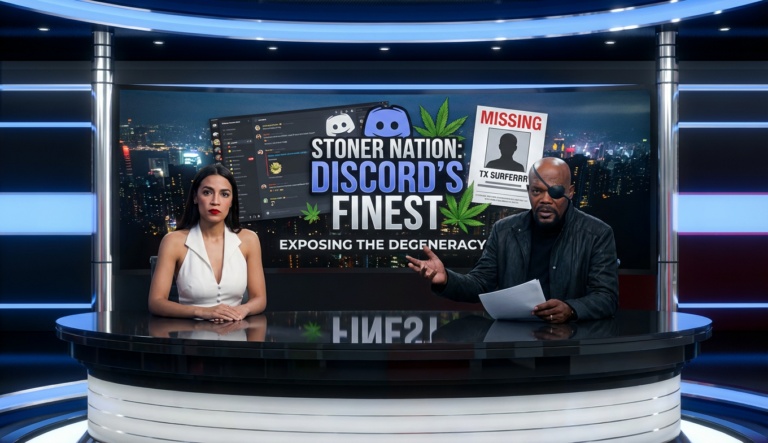 Ball Busters episode with AOC and Sam Jackson roasting Discord users