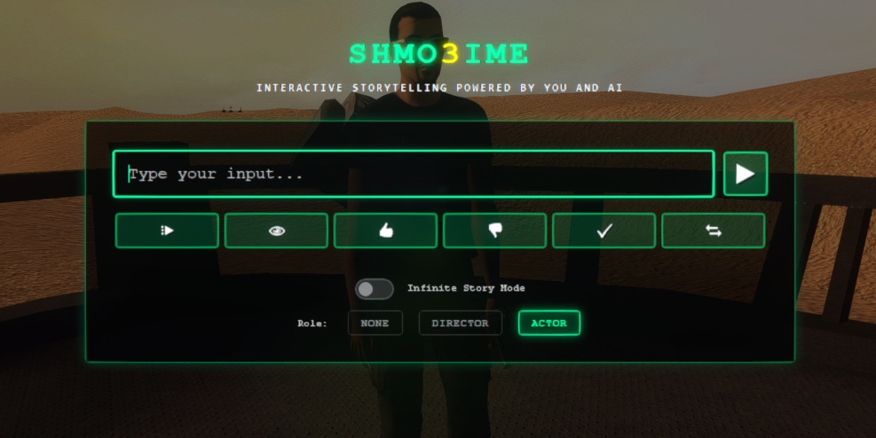 Speaking context mode buttons