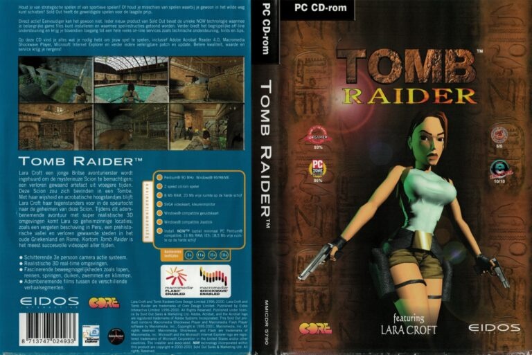 Original Tomb Raider gameplay footage