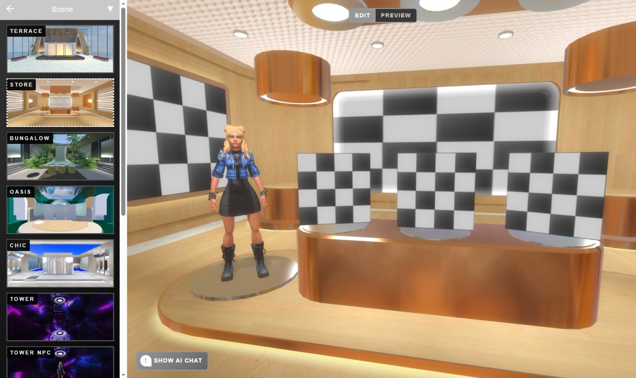 ISG Immersion editor interface