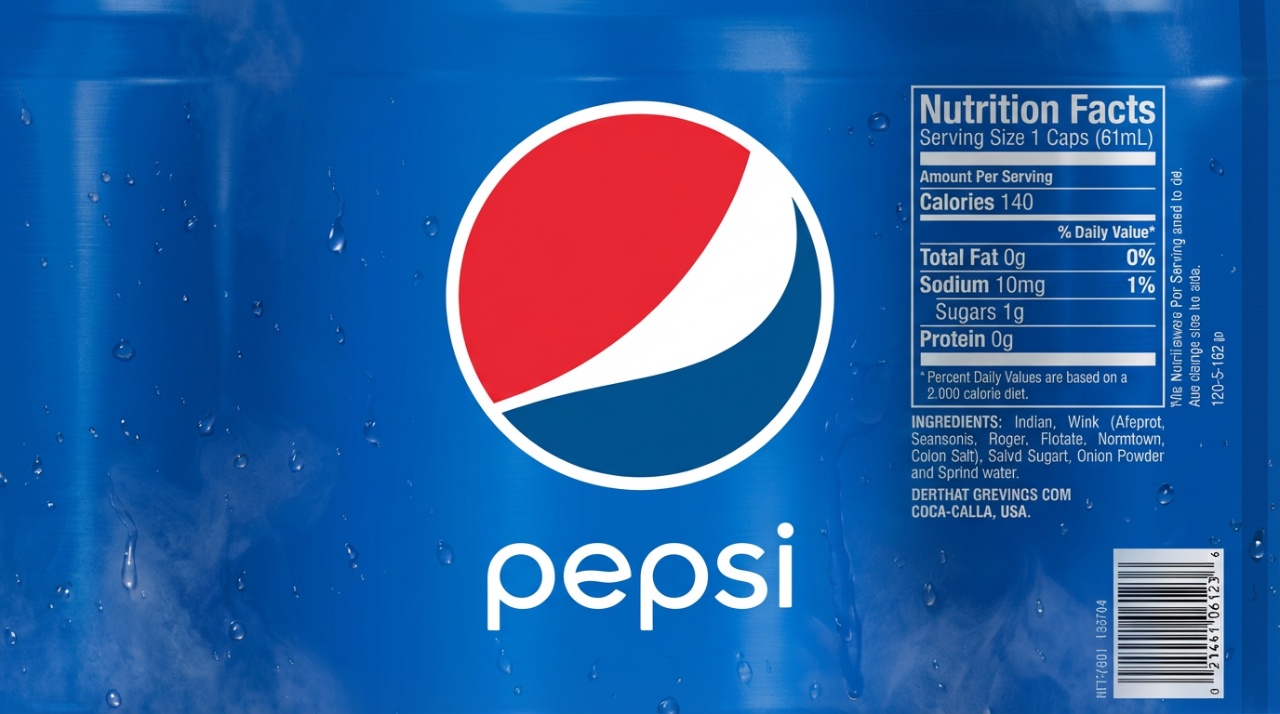 Pepsi can texture