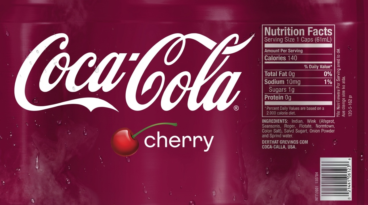 Coca-Cola Cherry texture