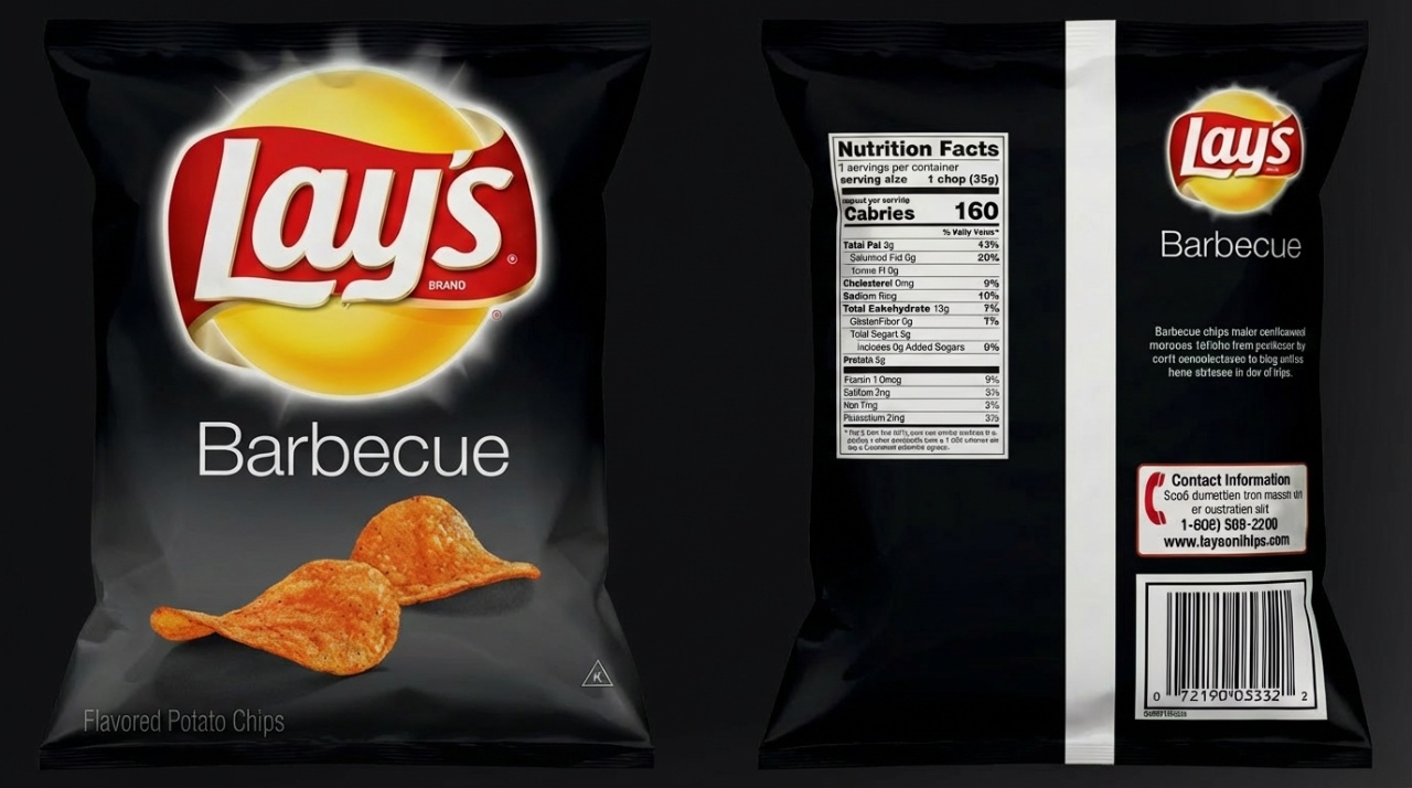 BBQ Lays bag