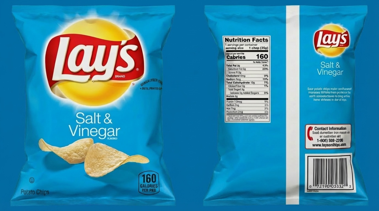 Salt and vinegar Lays