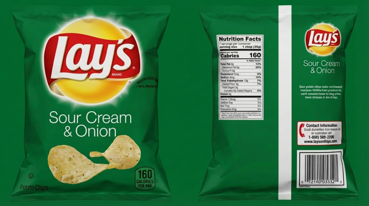 Sour cream and onion Lays