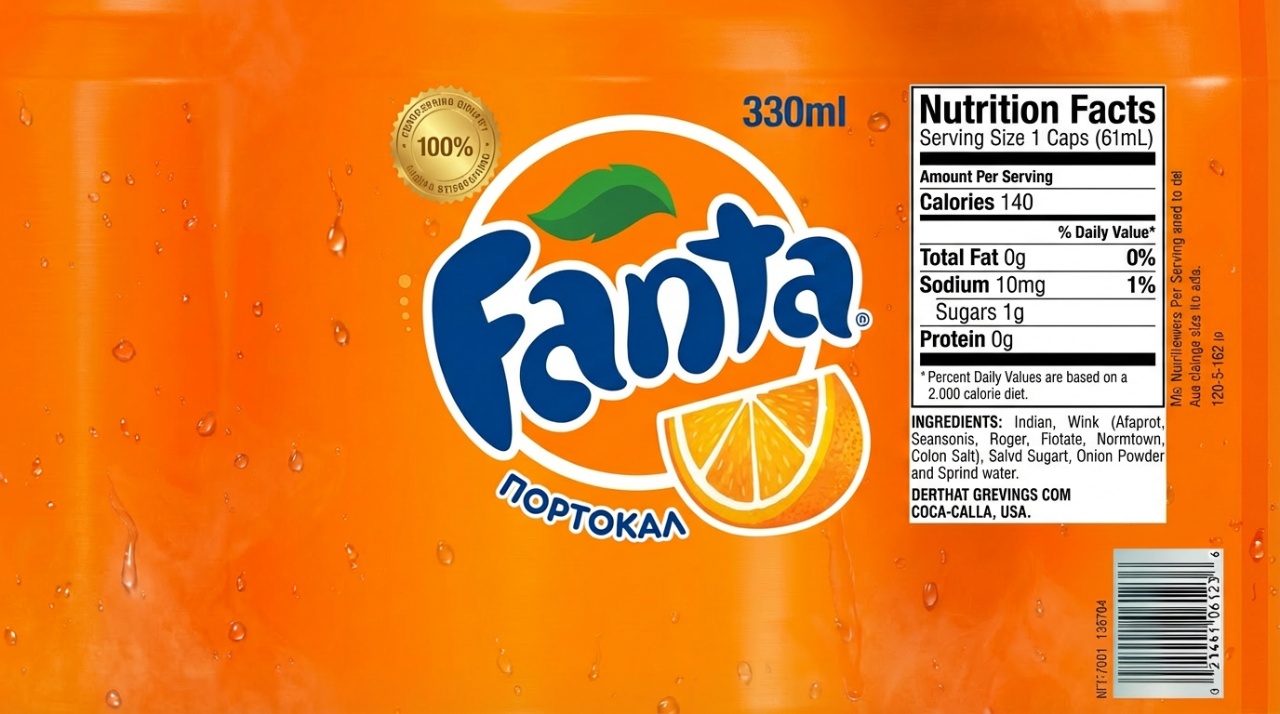 Fanta orange texture