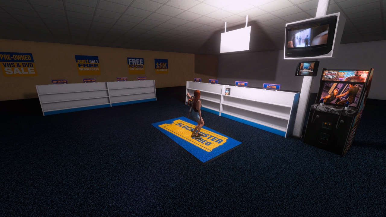 Adding more shelves and AI-generated carpet
