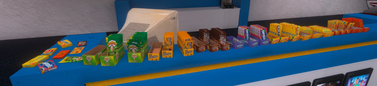 Final candy variations in game