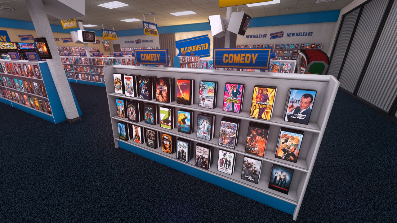 Shelf after activation