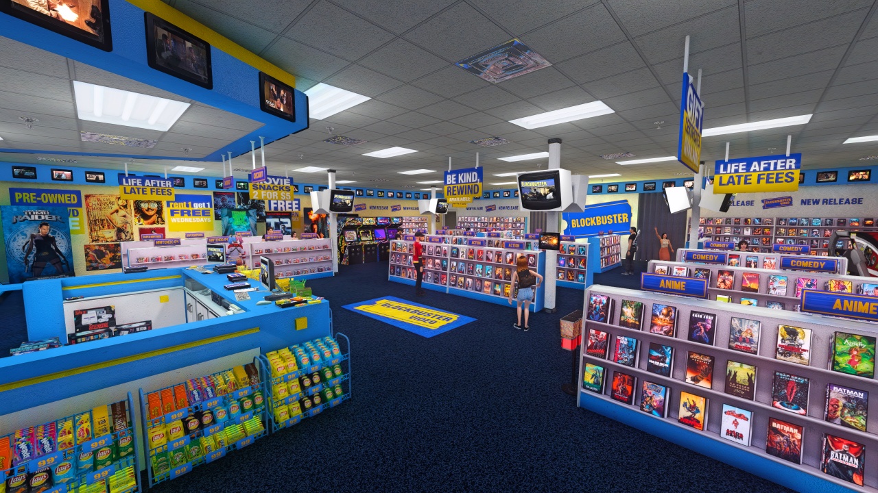 Blockbuster arcade overview