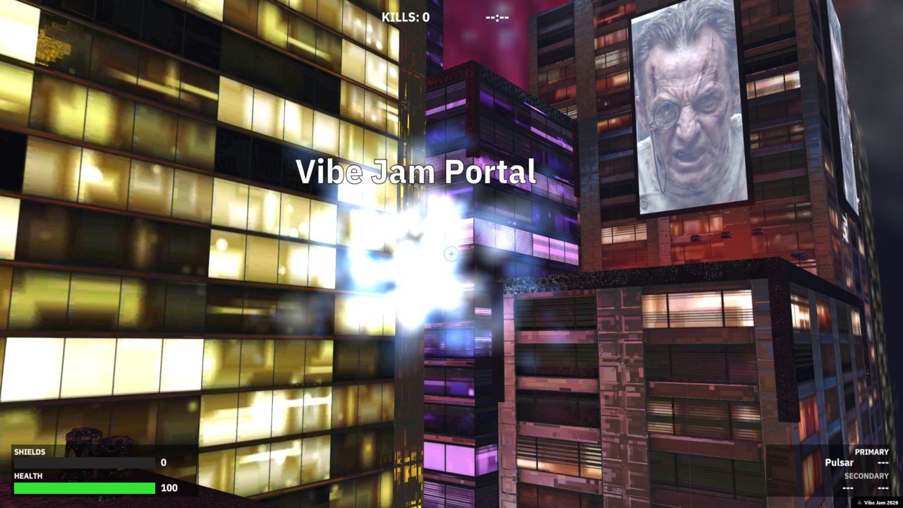 Portals in Banished Flight School level