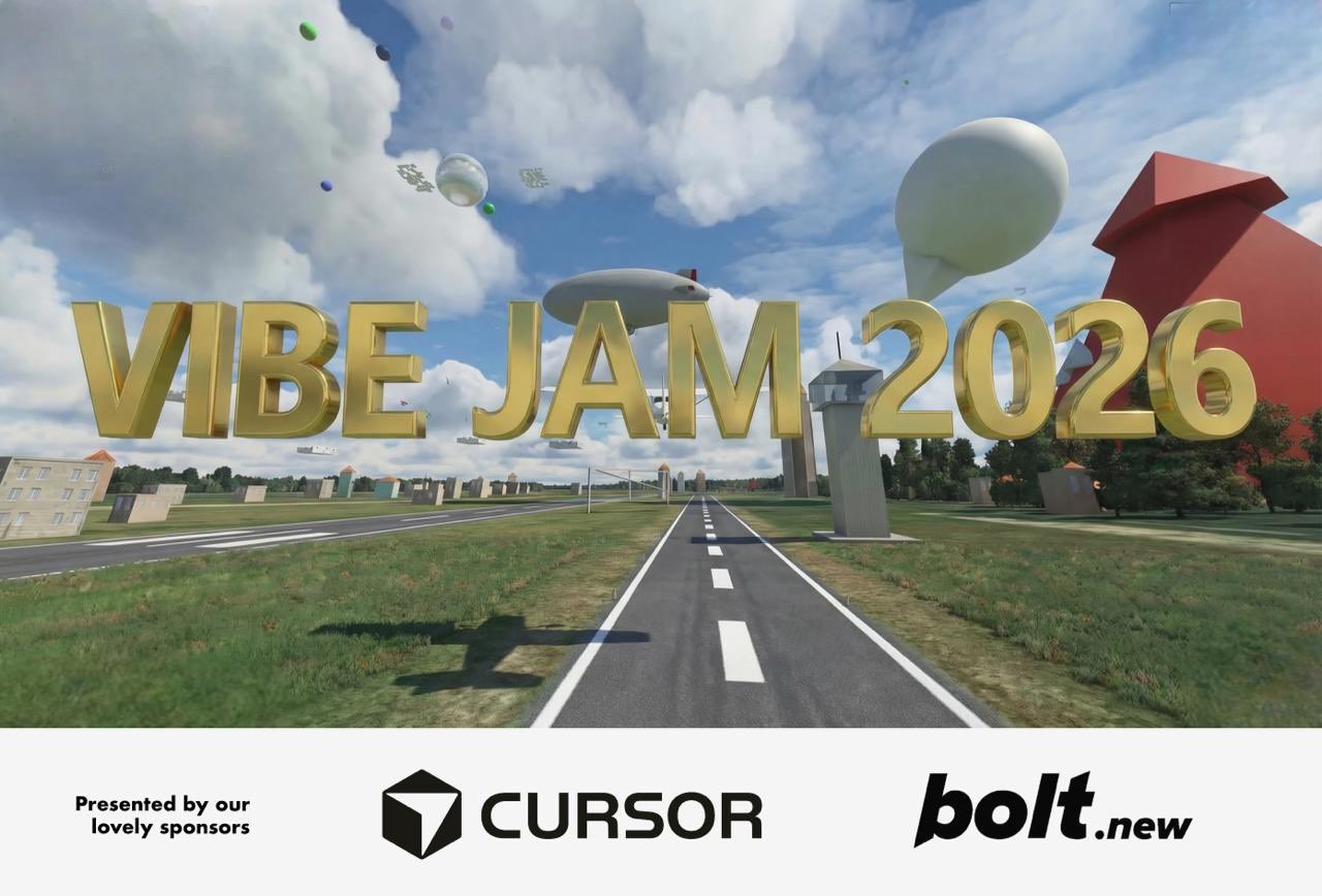 Vibe Jam 2026 event flyer