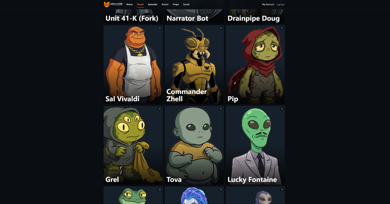 Auto-generated characters